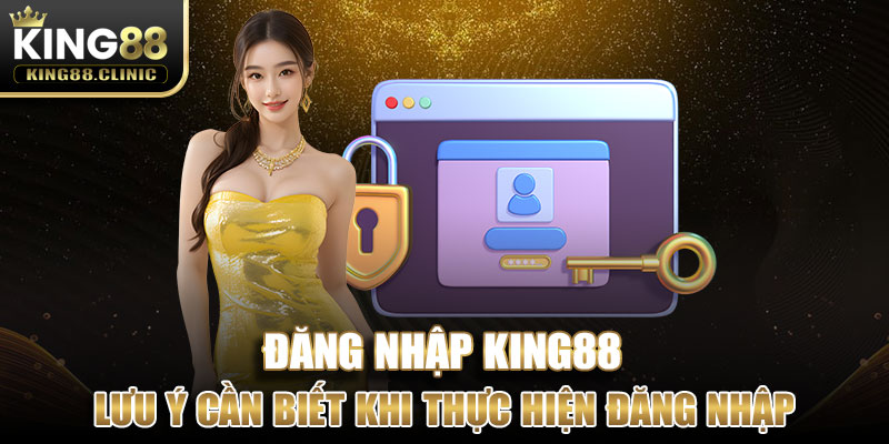 Những lưu ý cần biết khi thực hiện đăng nhập trên King88