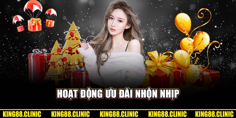 Hoạt động ưu đãi nhộn nhịp